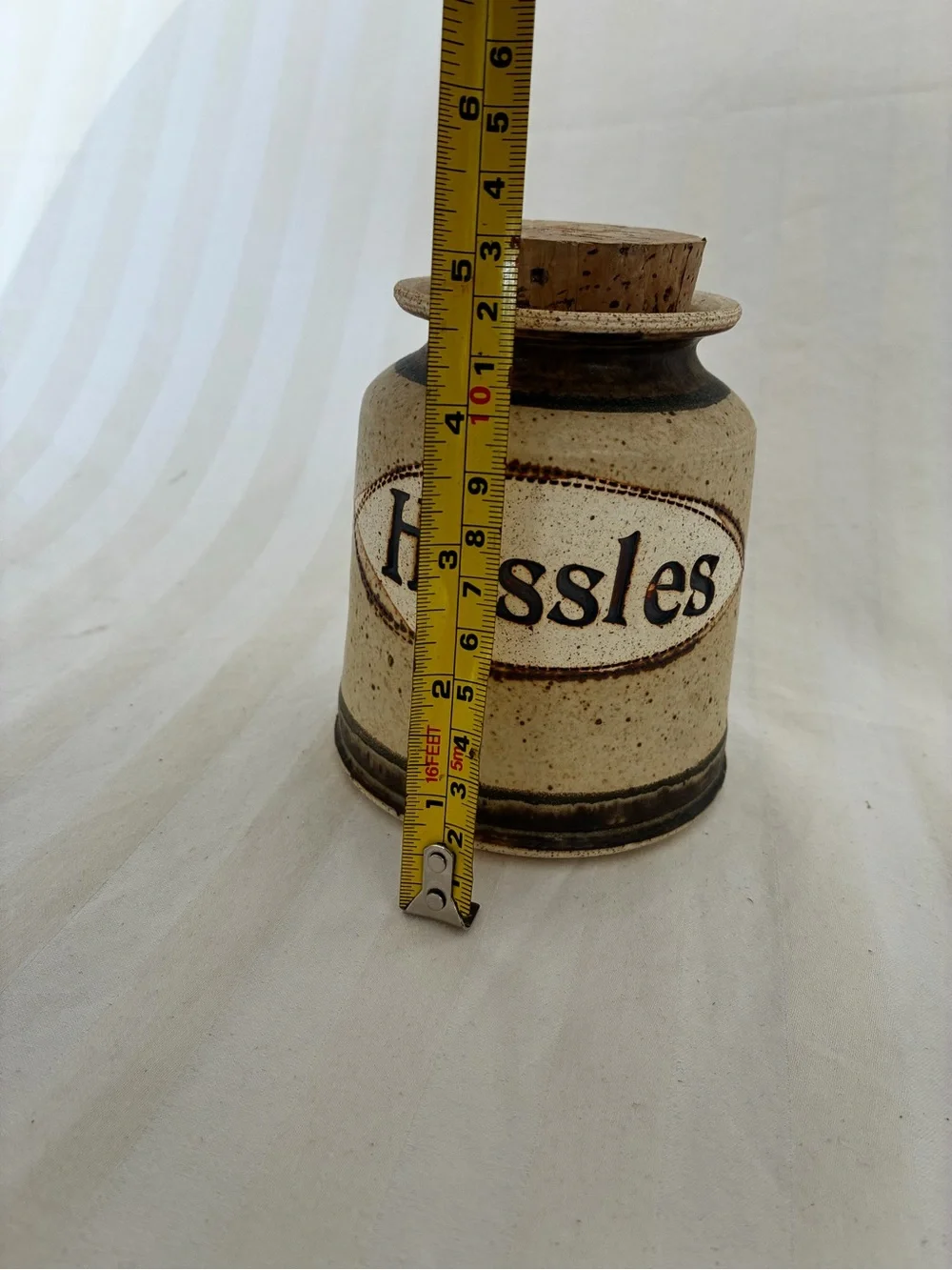 Vintage Dr. Brophy’s Word Jar Stoneware